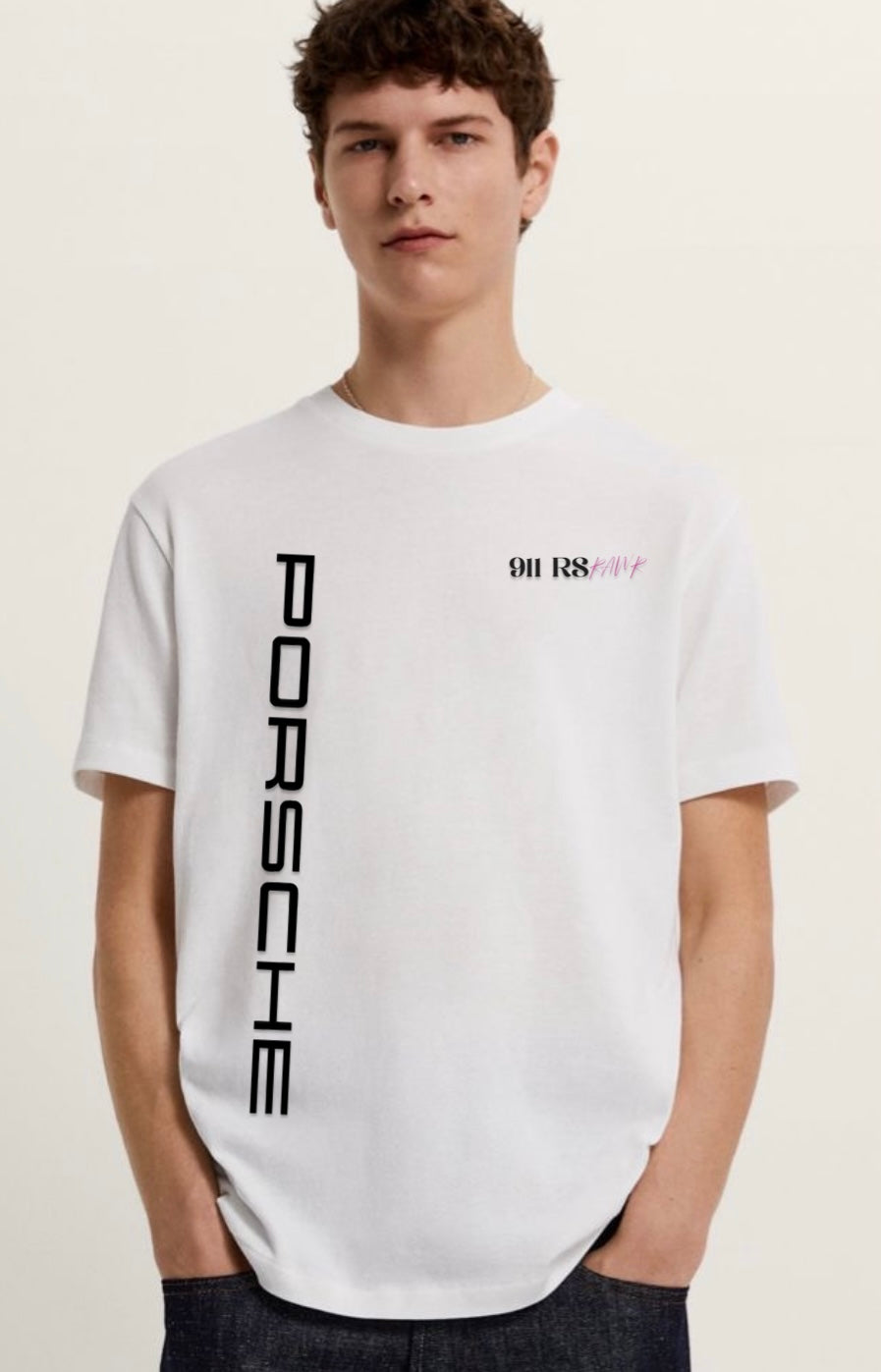 Playera Porsche 911 RS Rawr Rosa