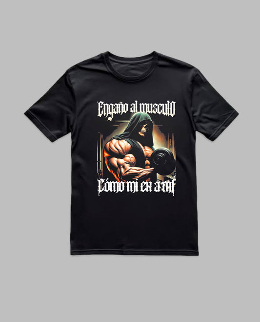Playera Deportiva Gym Calaveras