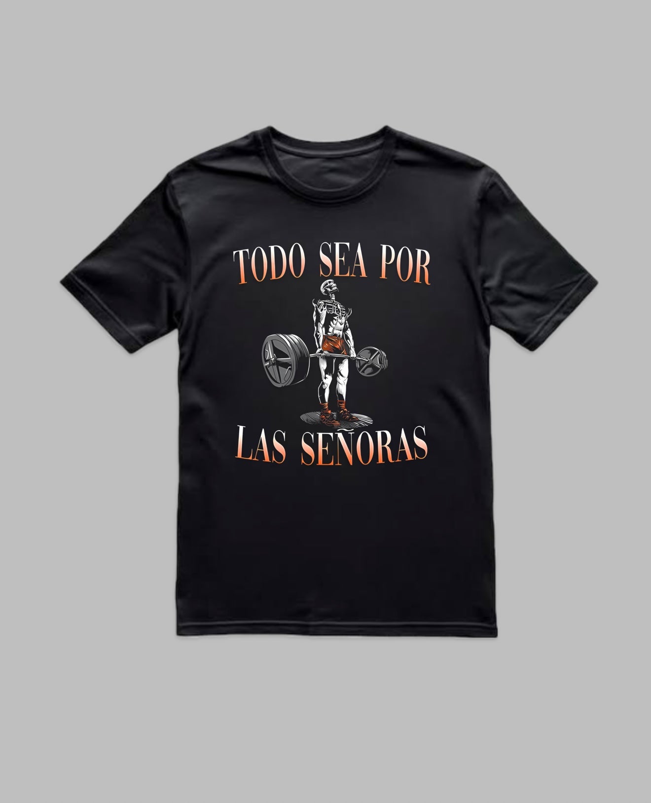 Playera Deportiva Gym Calaveras