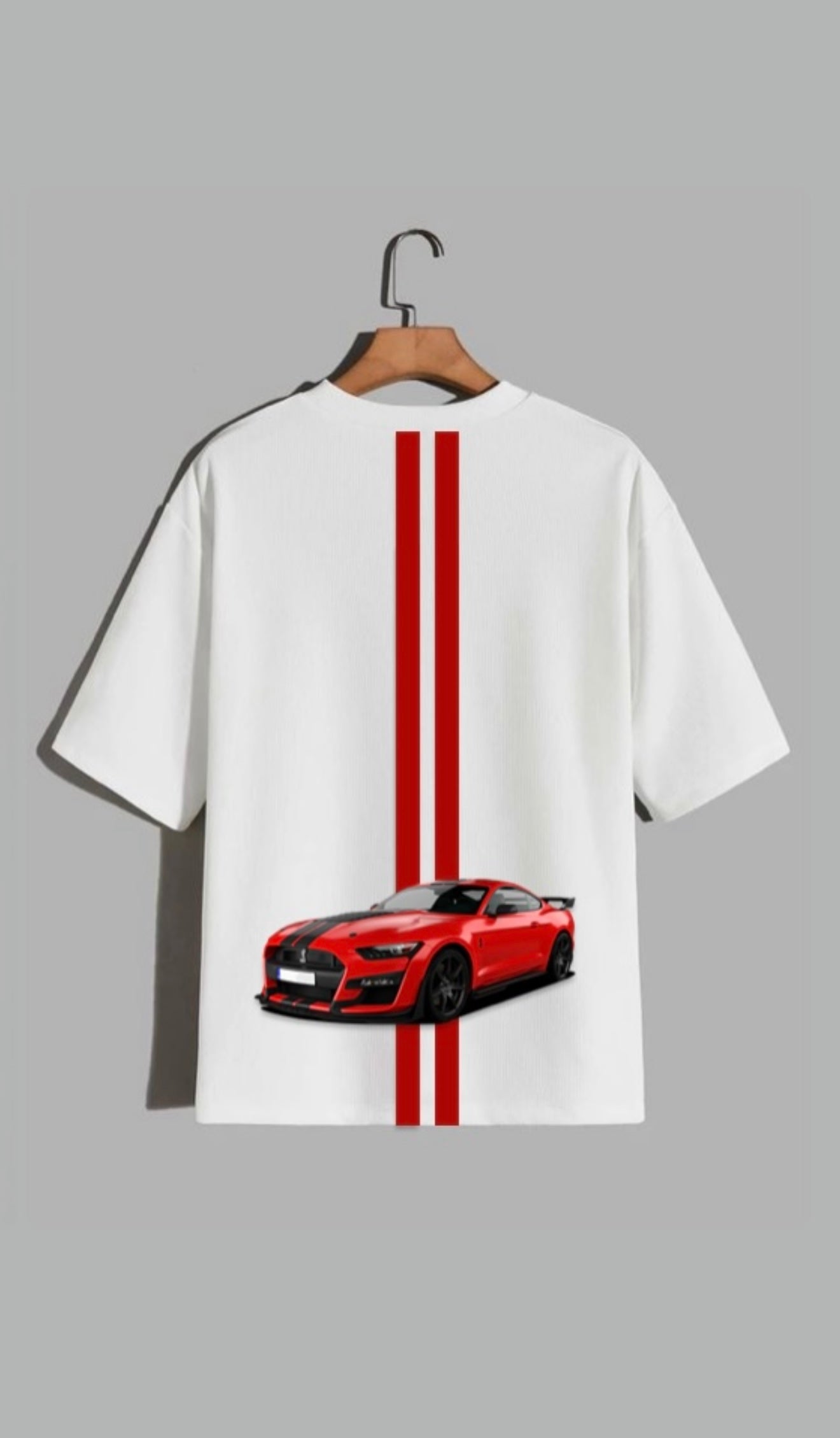 Playera Ford Mustang Shelby Rojo