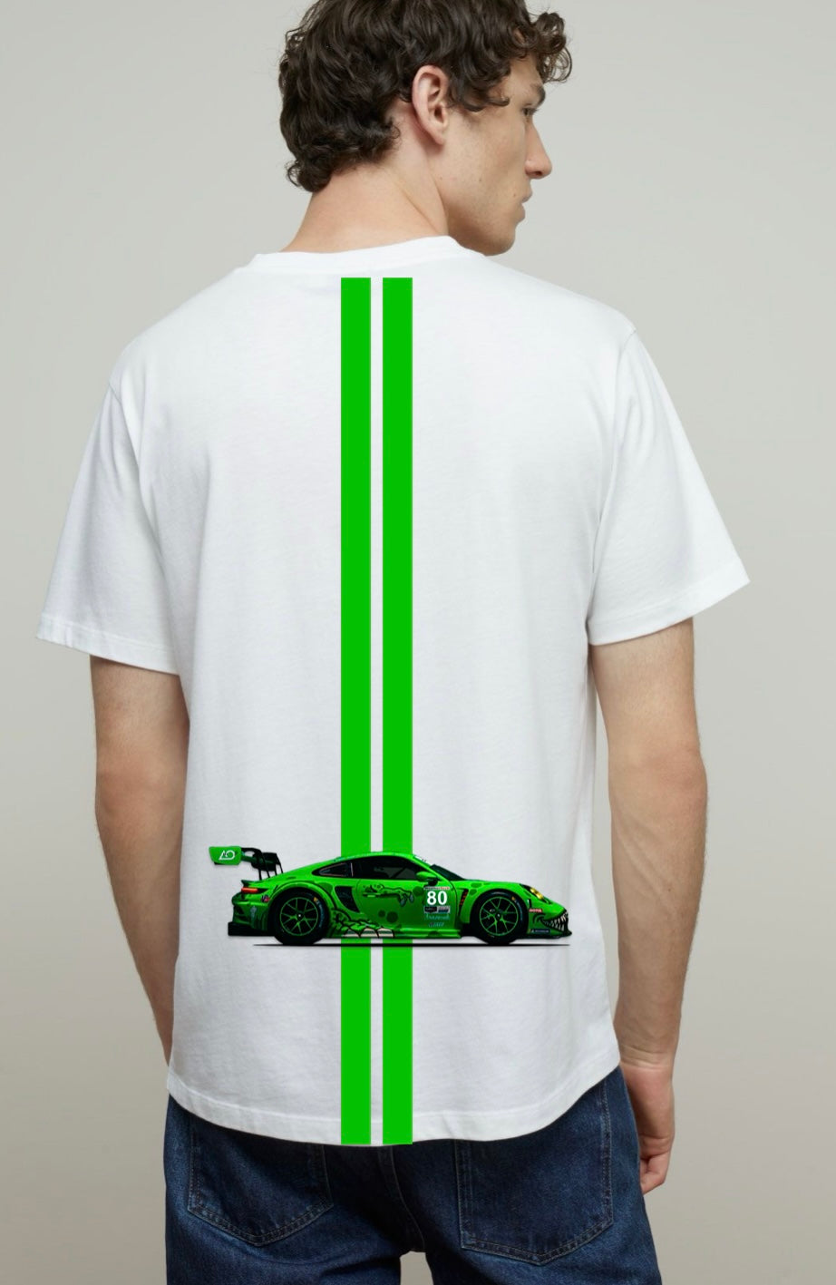 Playera Porsche 911 RS Rawr Verde