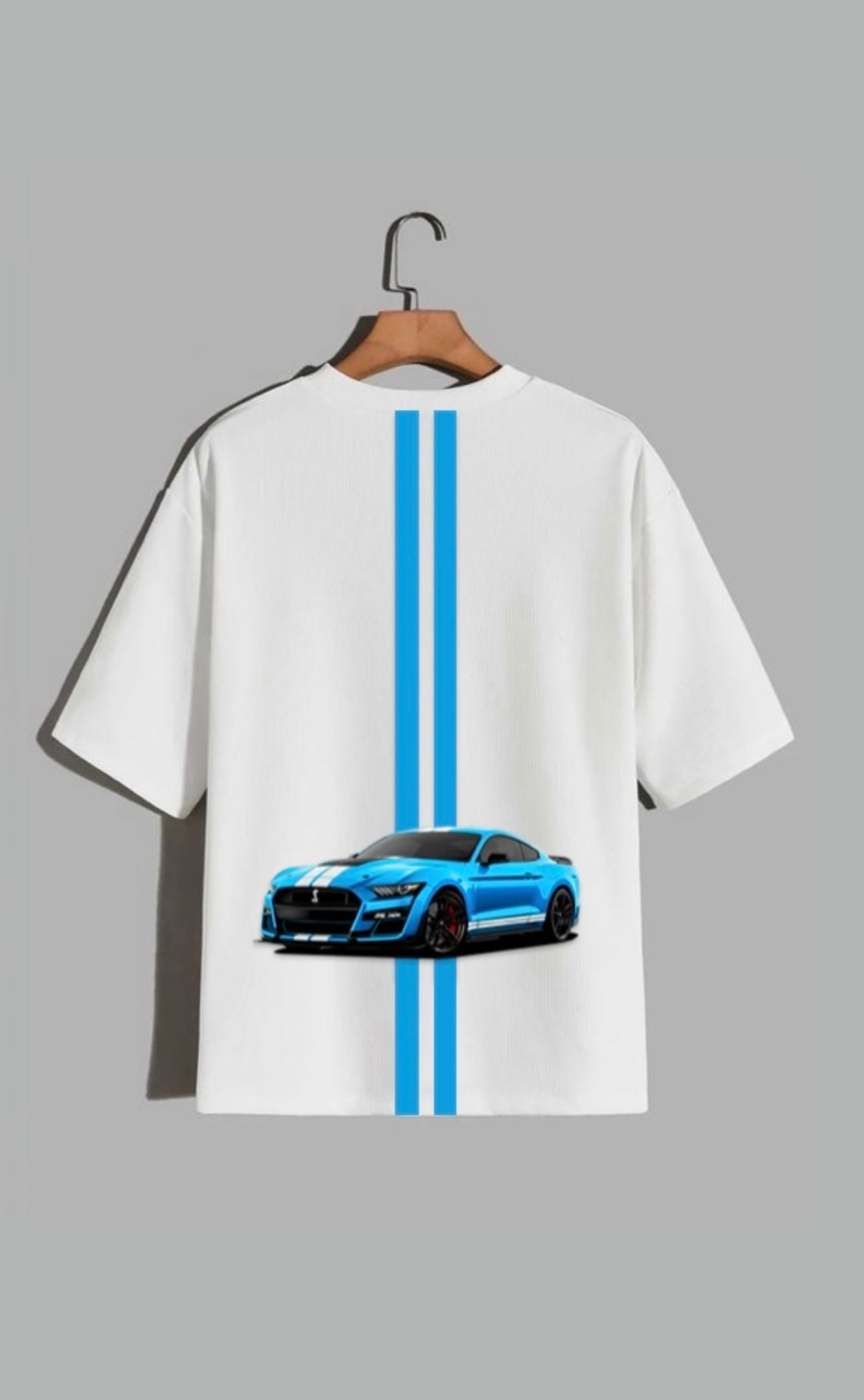 Playera Ford Mustang Shelby Azul